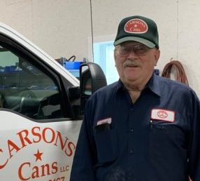 Walter Kleeberg, Carson's Cans, owner